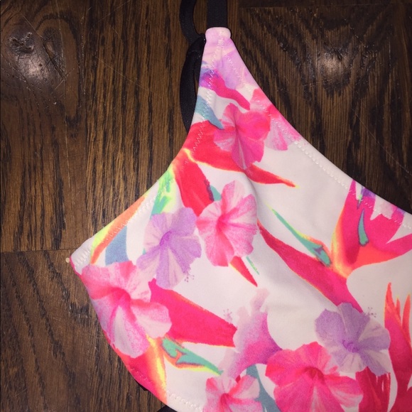 Victoria Secret Pink White Palm One Piece - Picture 4 of 7